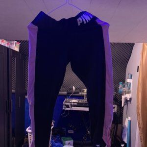 Victoria’s Secret pink capris.